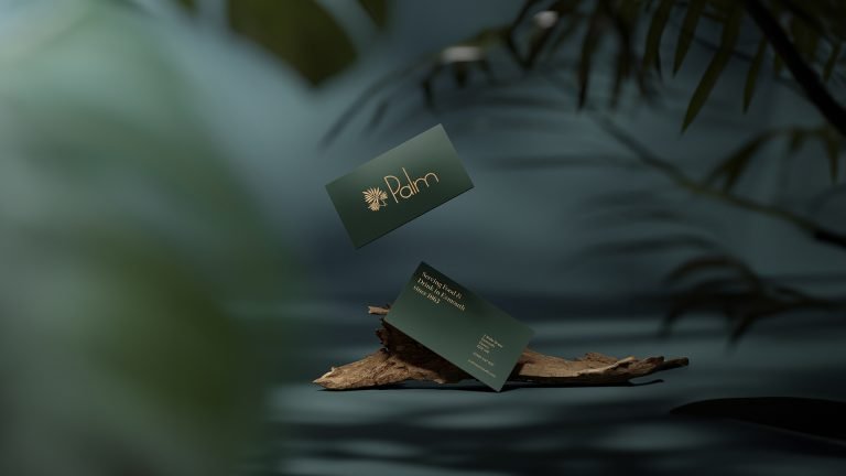 Palm Exmouth Branding Business Cards